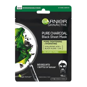 Garnier Skinactive Υφασμάτινη Μάσκα Προσώπου με Ενεργό Άνθρακα 28g