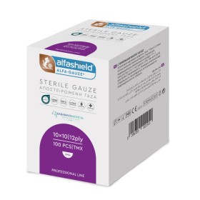 Alfashield Alfa-Gauze Αποστειρωμένη Γάζα 10x10cm 12ply 100 Τεμάχια Alfashield Alfa-Gauze Αποστειρωμένη Γάζα 10x10cm 12ply 100 Τεμάχια