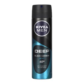 Nivea Men Deo Deep Black Carbon Beat Ανδρικό Αποσμητικό 150ml