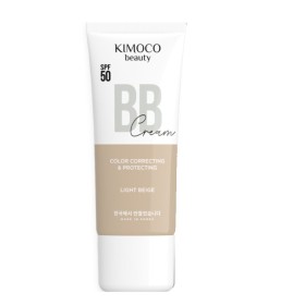 Kimoco Beauty BB Cream Κρέμα Προσώπου για Ομοιόμορφη Κάλυψη με SPF50 Light Beige 40ml
