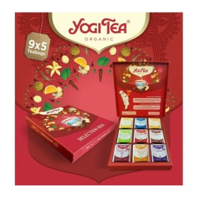 YOGI TEA Selection Box Βιολογικά Τσάι  Διαφορετικών Γεύσεων 9x5 Φακελίσκοι