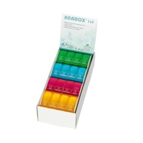 Anabox Ημερήσια Θήκη Χαπιών σε Διάφορα Χρώματα 1 Τεμάχιο