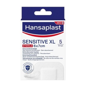 Hansaplast Sensitive Επιθέματα XL 6x7cm 5 Tεμάχια