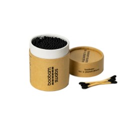 Boobam Μπατονέτες Μαύρες 200 Tεμάχια