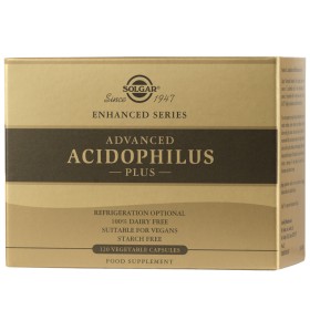 Solgar Advanced Acidophilus Plus 120 Φυτικές Κάψουλες Solgar Advanced Acidophilus Plus 120 Φυτικές Κάψουλες