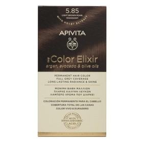Apivita My Color Elixir Βαφή Μαλλιών 5.85 Καστανό Ανοιχτό Περλέ Μαονί 50ml & 75ml