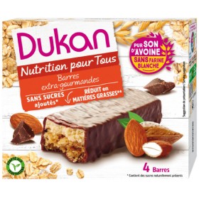 DUKAN Oat Wafer with Chocolate & Almond 120g (4x30g)