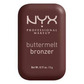 NYX  PROFESSIONAL MAKE UP Buttermelt Bronzer Powder Bronzer Butta Than U 08 Καφέ 5g