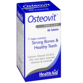 HEALTH AID Osteovit Συμπλήρωμα Διατροφής για την Υγεία των Οστών 60 ταμπλέτες