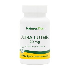 Natures Plus Ultra Lutein 20mg για την Ενίσχυση των Ματιών 60 Μαλακές Κάψουλες