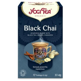 YOGI TEA Black Tea Organic Tea for Stimulation & Energy 17 Sachets 30.6g