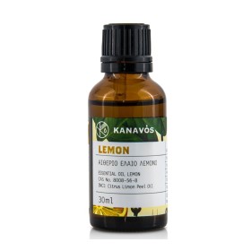 KANAVOS Essential Oil Lemon Αιθέριο Έλαιο Λεμόνι 30ml