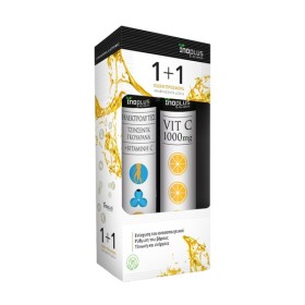 Inoplus Promo Electrolytes Ginseng & Guarana Ηλεκτρολύτες με Γεύση Βατόμουρο 20 Αναβράζοντα Δισκία & Vit C 1000mg για Ενίσχυση του Ανοσοποιητικού 20 Αναβράζοντα Δισκία Inoplus Promo Electrolytes Ginseng & Guarana Ηλεκτρολύτες με Γεύση Βατόμουρο 20 Αναβράζοντα Δισκία & Vit C 1000mg για Ενίσχυση του Ανοσοποιητικού 20 Αναβράζοντα Δισκία