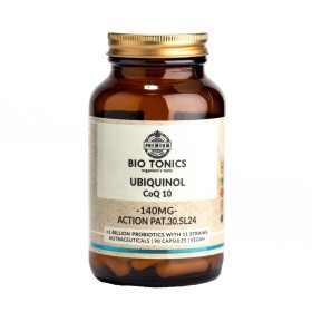 Bio Tonics Ubiquinol Q10 140mg με Συνένζυμο Q10 90 Κάψουλες Bio Tonics Ubiquinol Q10 140mg με Συνένζυμο Q10 90 Κάψουλες