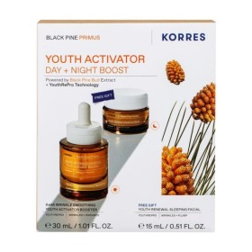 Korres Promo Black Pine Primus Wrinkle Smoothing Youth Activator Booster Ορός Ενεργοποίησης Νεότητας 30ml & Youth Renewal Sleeping Κρέμα Νεότητας Νυκτός 15ml