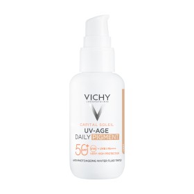 Vichy Capital Soleil UV-Age Αντηλιακό Προσώπου κατά της Φωτογήρανσης Με Light Χρώμα SPF50+ 40ml Vichy Capital Soleil UV-Age Αντηλιακό Προσώπου κατά της Φωτογήρανσης Με Light Χρώμα SPF50+ 40ml