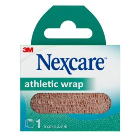 3M Nexcare Athletic Wrap Ελαστικός Αυτοσυγκρατούμενος Επίδεσμος στο Χρώμα του Δέρματος 5cm X 2.5m 1 Τεμάχιο