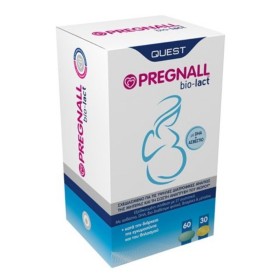 QUEST Pregnall Bio-Lact  Συμπλήρωμα για την Περίοδο της Εγκυμοσύνης 60 Ταμπλέτες & Δώρο 30 Κάψουλες