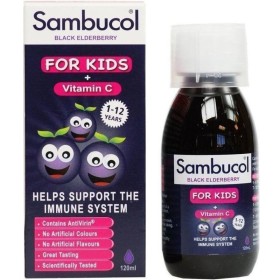 SAMBUCOL For Kids για Υποστήριξη του Ανοσοποιητικού Σιρόπι 120ml