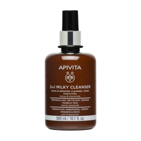 Apivita Milky Cleanser 3 in 1 για Πρόσωπο & Μάτια με Χαμομήλι & Μέλι 300ml