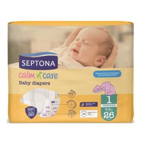 Septona Calm N Care Πάνες Newborn Νο1 (2-5kg) 26 Τεμάχια