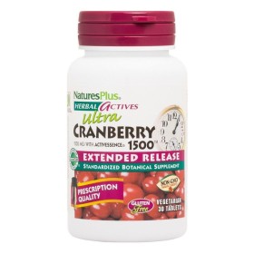 NATURES PLUS Ultra Cranberry 1500mg Urinary System Enhancement Supplement 30 Tablets
