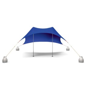 Terramare Salty Tribe Ελαστική Τέντα Παραλίας Aeolians 2x2m Royal Blue