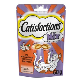 CATISFACTIONS Mix Λιχουδιές Γάτας με Κοτόπουλο & Πάπια 60g