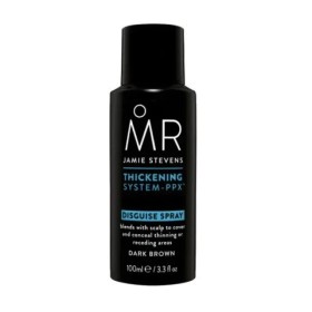 Mr.jamie Stevens thickening Disguise Spray Κάλυψης Ρίζα Dark Brown 100ml Mr.jamie Stevens thickening Disguise Spray Κάλυψης Ρίζα Dark Brown 100ml