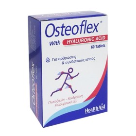 Health Aid Osteoflex Hyaluronic για τις Αρθρώσεις με Υαλουρονικό Οξύ 60 Ταμπλέτες