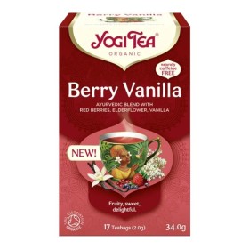 Yogi Tea Berry Vanilla Τσάι με Βανίλια 17 bags 34gr BIO