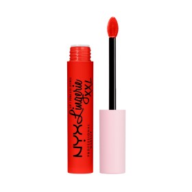 Nyx Professional Make Up Lip Lingerie Xxl Liquid Lipstick Υγρό Κραγιόν On Fuego 4ml