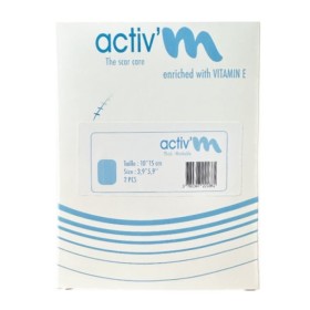 Activm Thick Sheet 10x15cm Αυτοκόλλητος Επίδεσμος Σιλικόνης 2 Τεμάχια