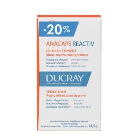 DUCRAY Anacaps Reactiv για Mαλλιά 30 Κάψουλες [Sticker -20%]