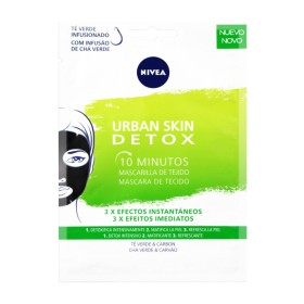 Nivea Urban Skin Detox 10 Minute Sheet Mask Υφασμάτινη Μάσκα Αποτοξίνωσης 10 Λεπτών 1 Tεμάχιο