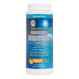 NATURES PLUS KalmAssure Magnesium 400mg Συμπλήρωμα κατά του Άγχους Γεύση Πορτοκάλι 522g