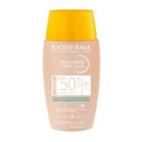 Bioderma Photoderm Nude Touch Mineral Spf50+ Very Light Αντηλιακό Προσώπου Πολύ Υψηλής Προστασίας με Χρώμα για Μικτές & Λιπαρές Επιδερμίδες 40ml Bioderma Photoderm Nude Touch Mineral Spf50+ Very Light Αντηλιακό Προσώπου Πολύ Υψηλής Προστασίας με Χρώμα για Μικτές & Λιπαρές Επιδερμίδες 40ml