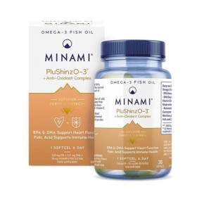 MINAMI PluShinzO-3 Anti-Oxidant Complex Antiaging για την Καρδιά & το Κυκλοφορικό 30 Κάψουλες