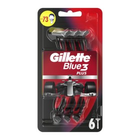 Gillete Blue3 Plus Red Ξυραφάκια Μιας Χρήσης 6 Τεμάχια Gillete Blue3 Plus Red Ξυραφάκια Μιας Χρήσης 6 Τεμάχια