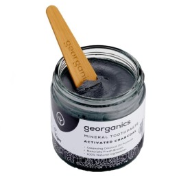 Georganics Mineral Οδοντόκρεμα Χωρίς Φθόριο, Plastic-free, με ενεργό Άνθρακα, 60ml Georganics Mineral Οδοντόκρεμα Χωρίς Φθόριο, Plastic-free, με ενεργό Άνθρακα, 60ml