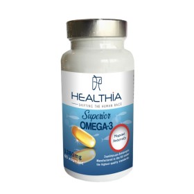 Healthia Superior Omega 3 1380mg για την Υγεία των Ματιών & του Καρδιαγγειακού Συστήματος 60 Κάψουλες Healthia Superior Omega 3 1380mg για την Υγεία των Ματιών & του Καρδιαγγειακού Συστήματος 60 Κάψουλες