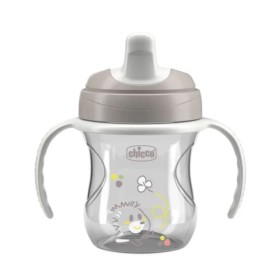 Chicco Training Cup Εκπαιδευτικό Κύπελλο από 6m+ Γκρι 200ml Chicco Training Cup Εκπαιδευτικό Κύπελλο από 6m+ Γκρι 200ml