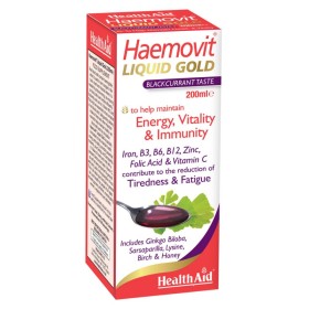 HEALTH AID Haemovit Liquid Gold with Vitamins & Iron 200ml