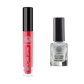Garden Promo Liquid Lipstick 05 Matte Long Lasting Ματ Κραγιόν σε Υγρή Μορφή 4ml & 7 Days Gel Nail Color 48 Βερνίκι Νυχιών 12ml
