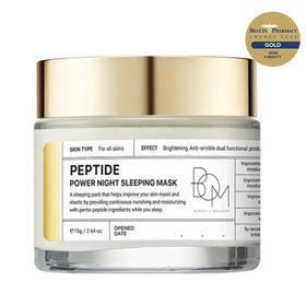 Beauty Of Majesty Peptide Power Night Sleeping Mask Μάσκα Πεπτιδίων για Αντιγήρανση & Σύσφιξη 75g