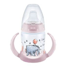 Nuk First Choice Μπιμπερό Εκπαίδευσης Disney Winnie The Pooh 6-18m Γκαρής Ροζ 150ml [10.743.945]