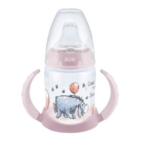 NUK First Choice Μπιμπερό Εκπαίδευσης Disney Winnie The Pooh 6-18m Γκαρής Ροζ 150ml [10.743.945]