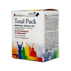 Lavdanon Total Pack Multivitamins Minerals Q10 Σύμπλεγμα Βιταμινών & Μετάλλων 30 Φακελάκια