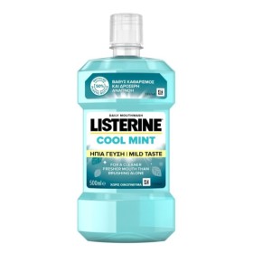 Listerine Cool Mint Στοματικό Διάλυμα με Ήπια Γεύση 500ml