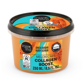 Organic Shop Melon Care Collagen Boost Scrub Απολεπιστικό Σώματος 250ml